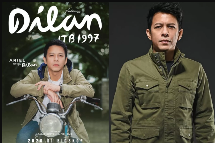 Debut Ariel NOAH di Film Dilan ITB 1997 dan Dilan Amsterdam, Bikin Penggemar Penasaran!