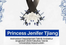 Princess Jennifer Tjiang, Mahasiswi Arsitektur UNHAS yang Tewas Usai Lompat dari Ketinggian Gedung Fakultas Teknik