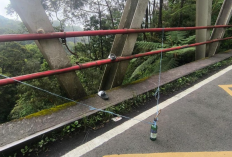 Innalillahi! Jasad Pria Ditemukan di Dasar Jurang Jembatan Cangar, Sandal dan Motornya Jadi Barang Bukti